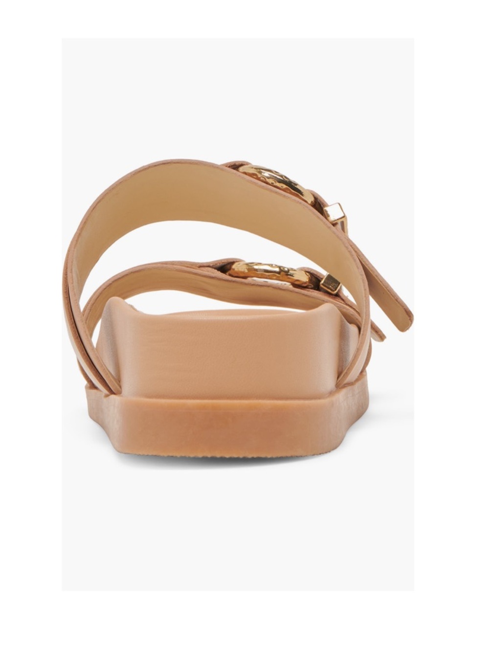 Dolce Vita Soya Platform Sandals Light Tan Leather Women’s Size 8.5 - Picture 10 of 16